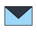 Email message communication correspondence envelope Royalty Free Stock Photo