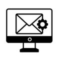 Email preferences Vector icon which can easily modify or edit .