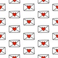 Email seamless pattern
