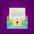 Email secure document protection security hacking