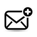email settings design Royalty Free Stock Photo