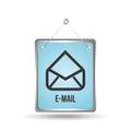 email settings design Royalty Free Stock Photo