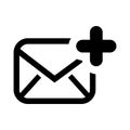 email setup isolated icon design Royalty Free Stock Photo