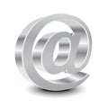 Email sign Royalty Free Stock Photo