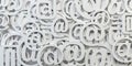 Email sign abstract background. E-mail internet communication