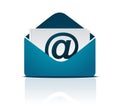 Email sign / Vector Royalty Free Stock Photo
