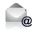 Email sign / Vector Royalty Free Stock Photo