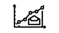 email subscriptions increment line icon animation