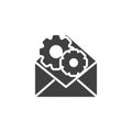 Email support vector icon