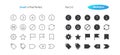 Email UI Pixel Perfect Well-crafted Vector Thin Line And Solid Icons 30 2x Grid for Web Graphics and Apps. Simple Royalty Free Stock Photo