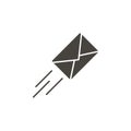 Email vector icon. Simple element illustrationEmail vector icon. Material concept vector illustration Royalty Free Stock Photo