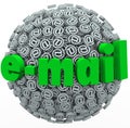 Email Word At Symbol Signs Electronic Mail Message