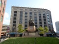 Emancipation Memorial, Park Square, Boston, Massachusetts, United States