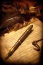 emancipation proclamation document with quill pen Royalty Free Stock Photo