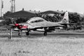 EMB 314 Super Tucano prepare to take off at Bandung Air Show.