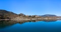 Embalse de Zahara lake, Grazalema national park, Spain Royalty Free Stock Photo