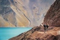 Embalse el Yeso Dam at Cajon del Maipo - Chile