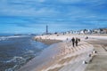 Embankment in Blackpool England