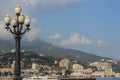 Embankment in the city of Yalta, Crimean peninsula