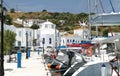 Embankment of the fishing village of Pali on the island of Nisiros