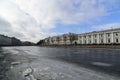 Embankment of the Fontanka river