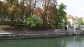 Embankment of the Ljubljanica River