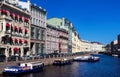 The embankment of the Moyka River. Saint Petersburg. Russia.