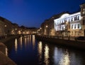 The embankment of the river Moika, St.Petersburg,