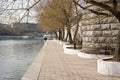 Embankment of the river Moskva Royalty Free Stock Photo