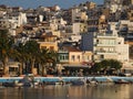 The embankment of sitia town view