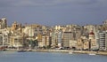 Embankment in Sliema (Tas-Sliema). Malta island