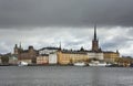 Embankment in Stockholm town. Sweden