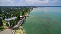 The embankment of Taganrog. Rostov region. Russia Royalty Free Stock Photo