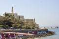 Embankment Tel Aviv. Boardwalk zone. sea view from the promenade. Israel, Tel Aviv Royalty Free Stock Photo