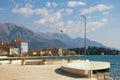 Embankment of Tivat city. Montenegro Royalty Free Stock Photo