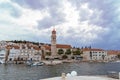 Embankment of the town of Sutivan on the island of Brac, Croatia