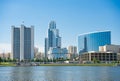 Embankment Yekaterinburg City. Royalty Free Stock Photo