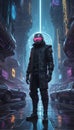 Binary Dreamscape: Masked Virtuoso\'s Cyber Sonata. Generative AI