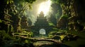 The Enchanted Echoes: Discovering the Abandoned Temple in the Mystical Forest