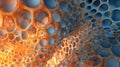 Ethereal Symphony: A Macro Journey through Porous Ferrofluidal Fractals