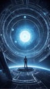 QuantumQuotient Vision: Exploring Tomorrow\'s DataEclipse Odyssey. AI generate