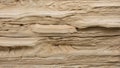 Depositional Odyssey: Limestone Sedimentary Journey. AI generate