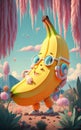 The Grand Journey in the Fluffy World: Little Cute Fluffy Banana