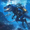 Scuba Diving with a Prehistoric Twist