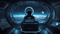 galactic odyssey: sci-fi web design shaping the future. generative ai