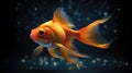 Discover the World of the Magic Goldfish, Granting Wishes Beyond Imagination Royalty Free Stock Photo