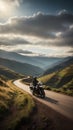 Motorcycle Escapes: Serene Bliss and Mountain Thrills