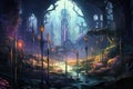Sentient enchanted swords, whispering ancient battle strategies to their wielders - Generative AI