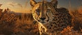 Wild Encounters: Captivating Wildlife. Generative AI