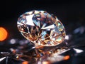 Macro Marvel: Unveiling the Allure of a Brilliant Diamond